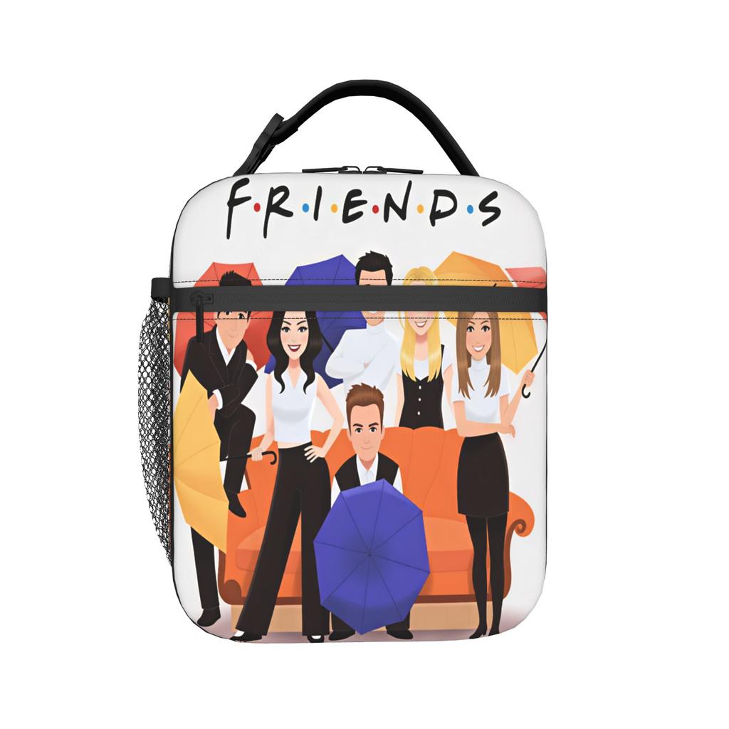 Friends TV Show Lunch Bag Picnic Lunch Box For Child Casual Designer Tote Food Bags Oxford Portable Insulated Cooler Bag