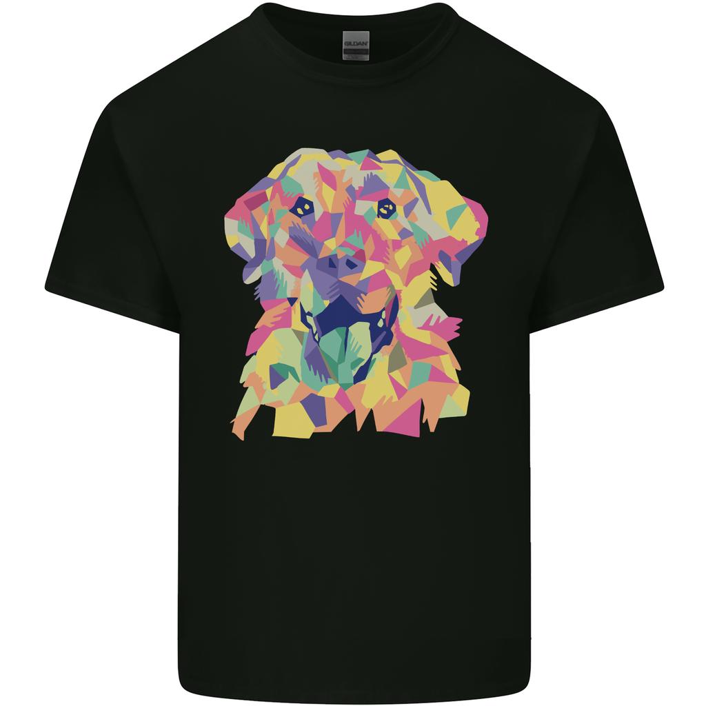 Abstract Labrador Dog Unisexs Light Cotton TShirt