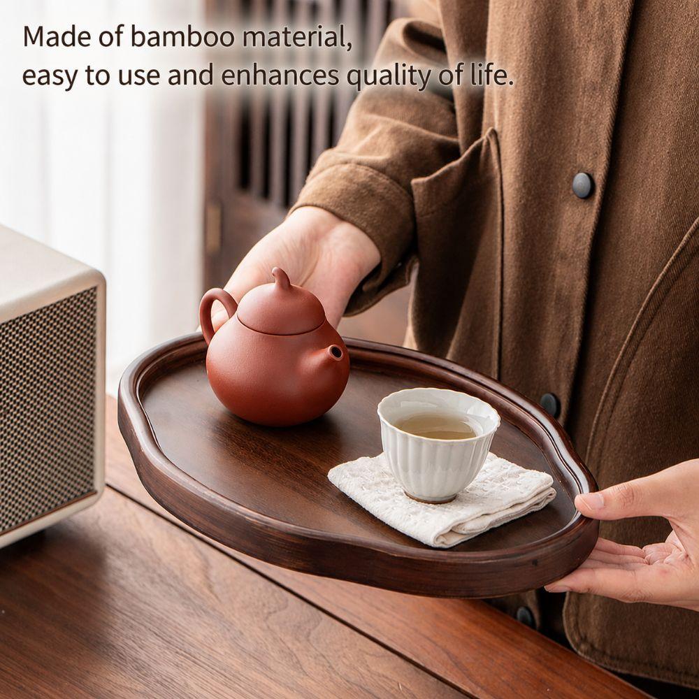 Wooden Food Storage Trays Creative Dessert Pallet Decorate Tray Food Dish Home