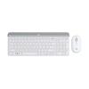 Logitech Беспроводной набор клавиатуры и мыши MK470 Офисный набор клавиатуры и мыши Тонкопленочная клавиатура с беспроводным 2.4G приемником