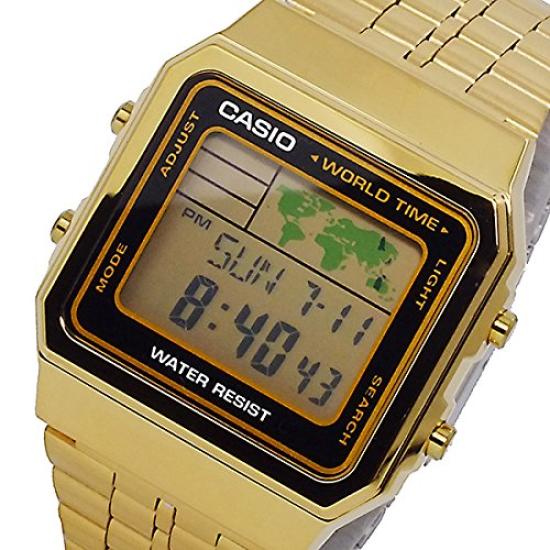 Casio CASIO цифровые мужские часы мирового времени A-500WGA-1 [Товар]