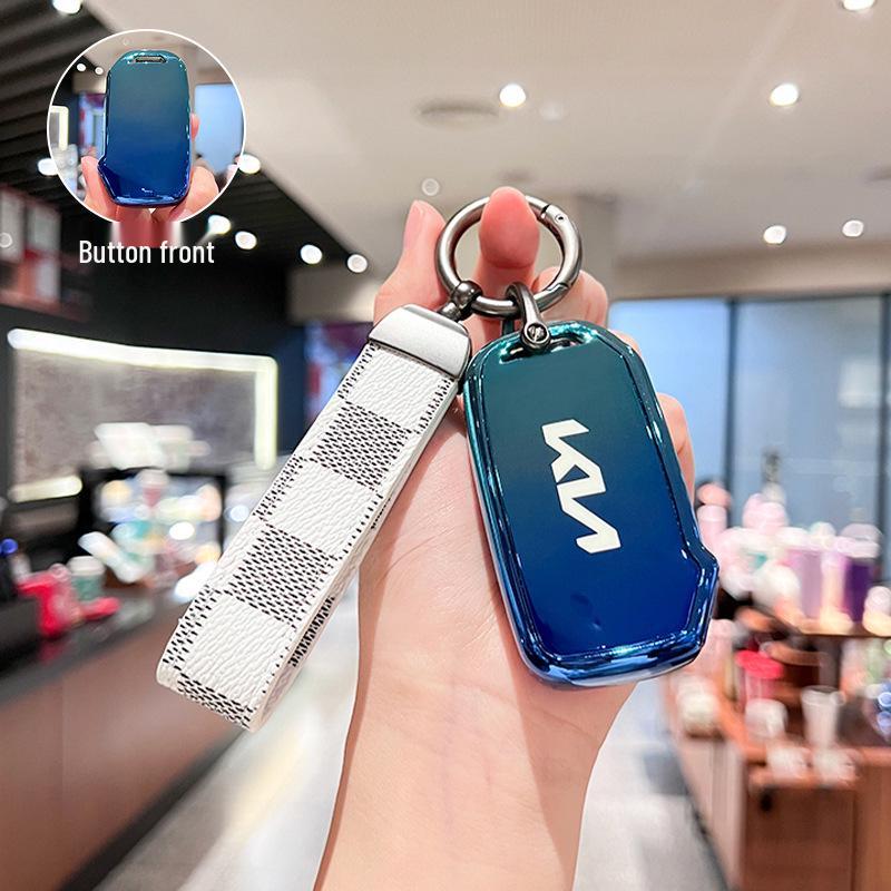 Чехол для ключа Kia для моделей 2021+: Совместимо с K3, K4, K5 ACE, KX3/KX5, K2