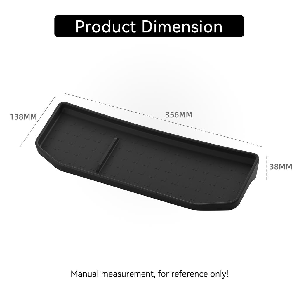 Для Hyundai Santa Fe 2025 2025 Автомобильный Скрытый Экран За Органайзером-Лотком для Хранения Автомобильные Аксессуары для Интерьера Черный