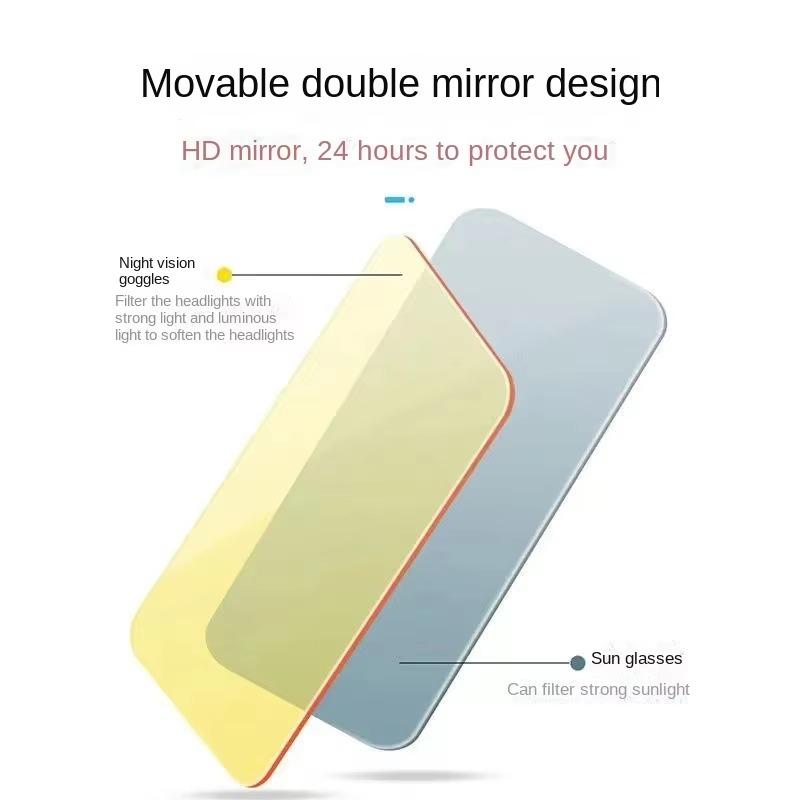 Car Sun Visor Polarized Anti Glare Sun Visor Extender Anti-Dazzle UV Blocking Sunshade HD Night Vision Driving Goggle Sun Shade