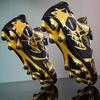 Children's Football Boots PVC Anti -skid Long Nail TF Magic Sticker with Boys Game Football Boots