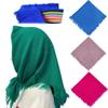 Woolen Yarn Square Scarf Tassel Shawl Scarf Cloak Solid Color Headcloth  Daily