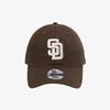 Кепка New Era San Diego Padres Basic Tone без структуры Шоколадная 15216767