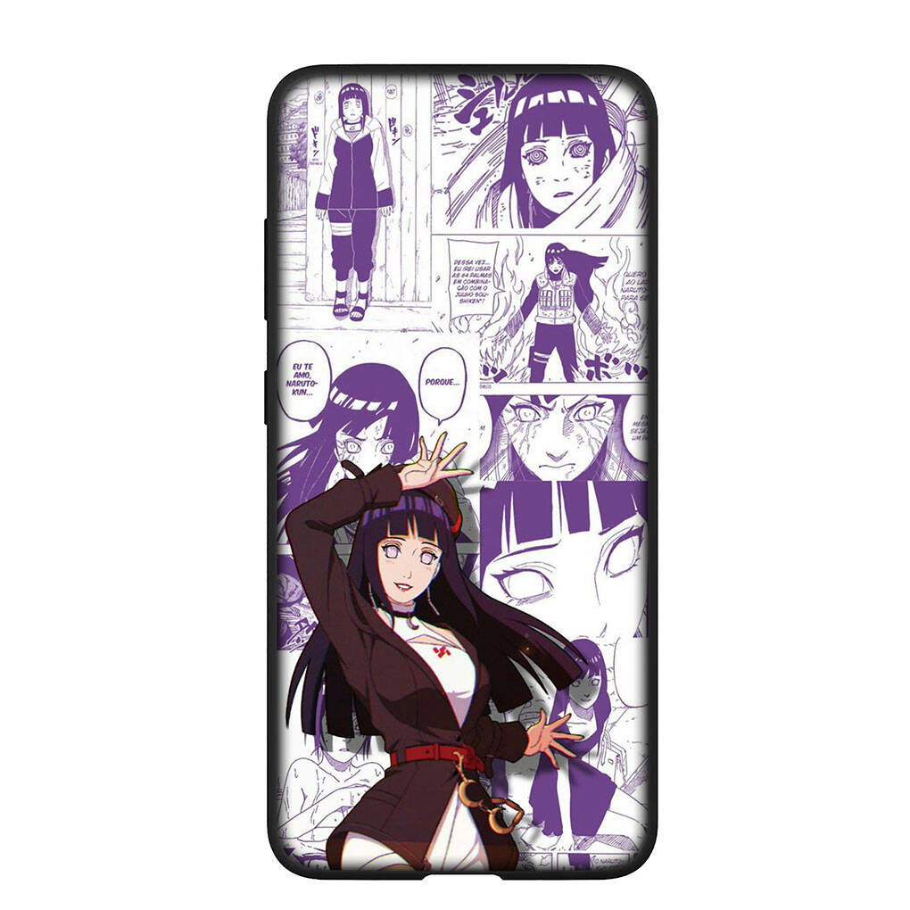 Чехол для телефона Samsung Galaxy S25 S23 S24 Ultra FE Plus S8 A05 A06 A15 A16 A36 A37 A35 A54 A55 A56 A57 A25 A26 A53 A17 Хината Хьюга Аниме Наруто Обложка