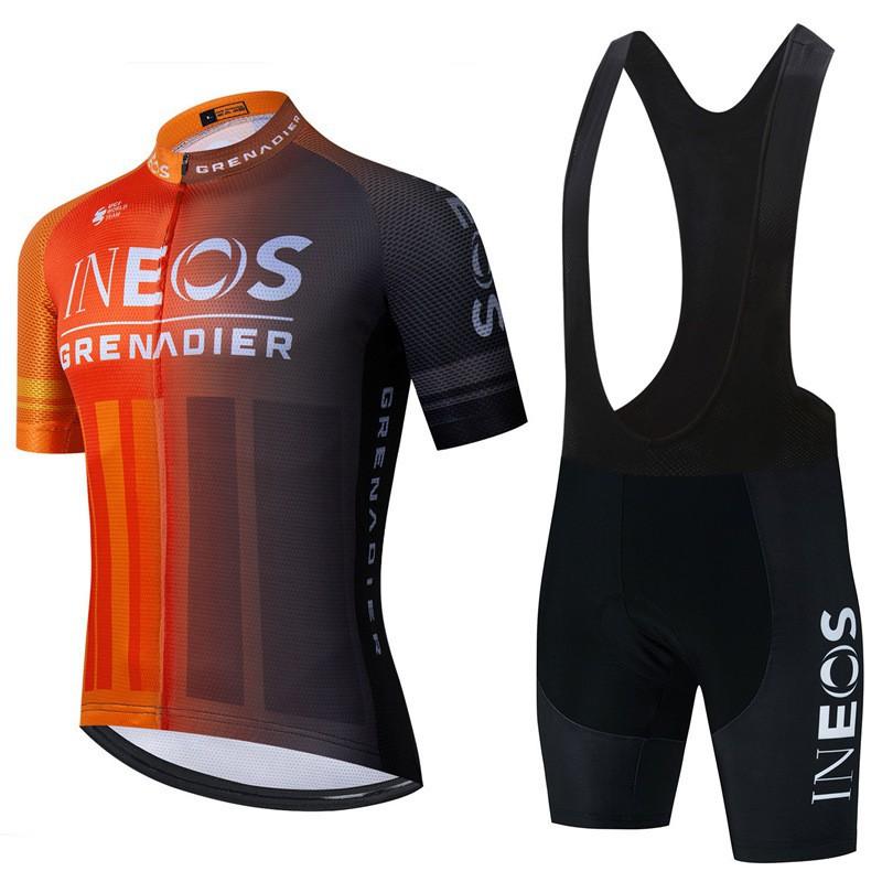 Men's Sweat-absorbing Short-sleeved Riding Suit Road Bike Bicycle Breathable Mountain Clothing