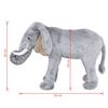 Plush Elephant Toy Standing Grey XXL