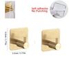 Adhesive Towel Rack for Bathroom Wall,Towel Holder,Stainless Steel Hand Towel Ring,Rack for Towel,Hook,Tissue Holder,Toilet Rack