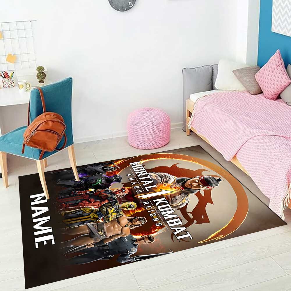 Warner Bros. Works (14) Customize your name rug, office chair cushion, home bedroom living room gift.