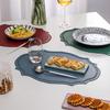Table Placemat Reusable Easy Kitchen To Clean Dining Waterproof Anti-scalding Room Insulation Pad Home