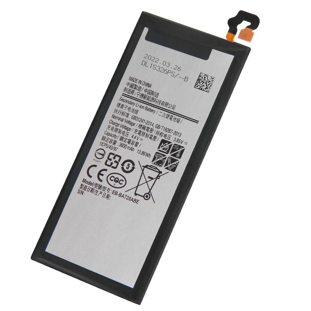 Original Replacement Battery EB-BA720ABE For Samsung GALAXY A7 2017 Version A720 SM-A720 3600mAh