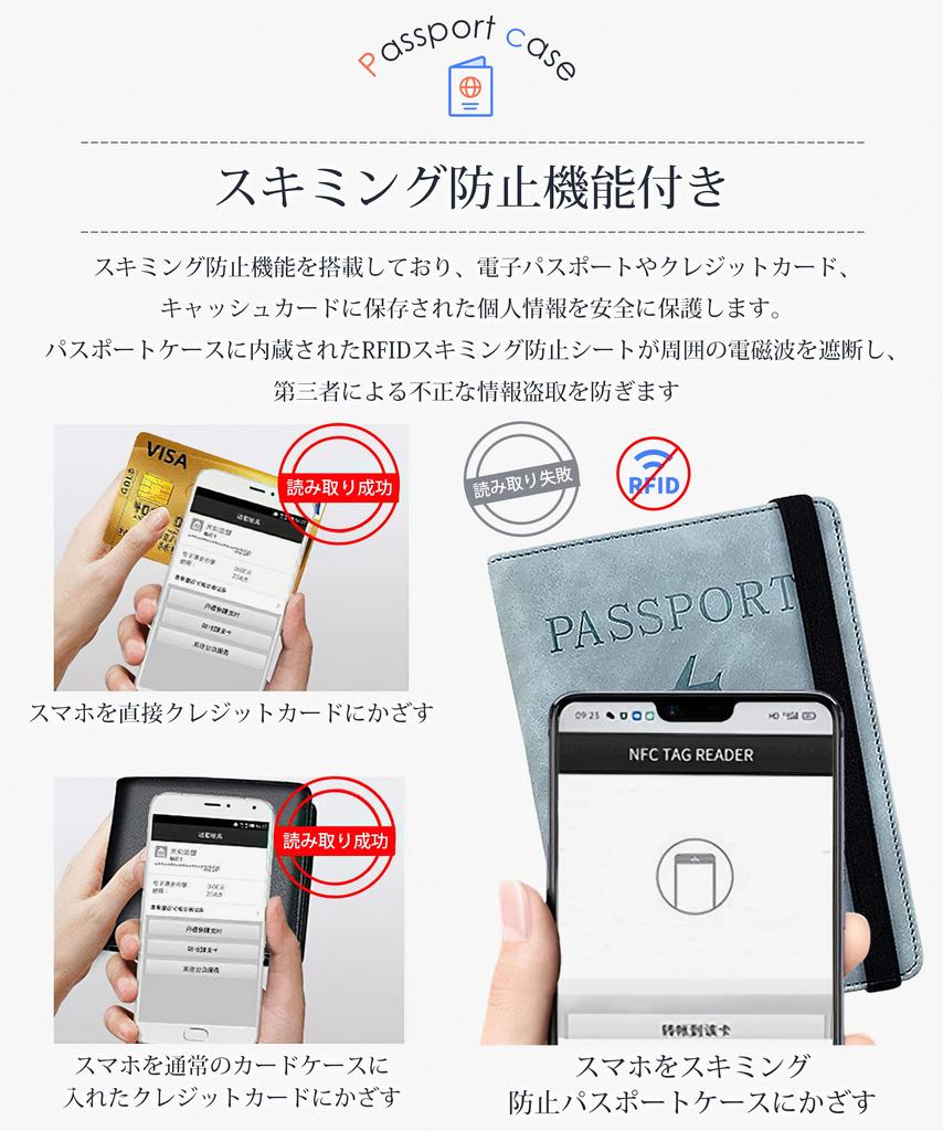 Обложка для паспорта с защитой от скимминга, место для хранения, высококачественная ПУ, ультравысокое качество, карточка для паспорта, дорожные принадлежности для путешествий за границу [Velaci] [Многофункциональный]