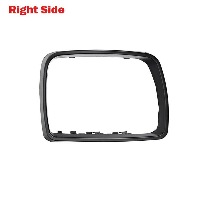 Черная рамка зеркала заднего вида, накладное кольцо бокового зеркала заднего вида для BMW E53 X5 1999-2006 годов, автомобильные аксессуары