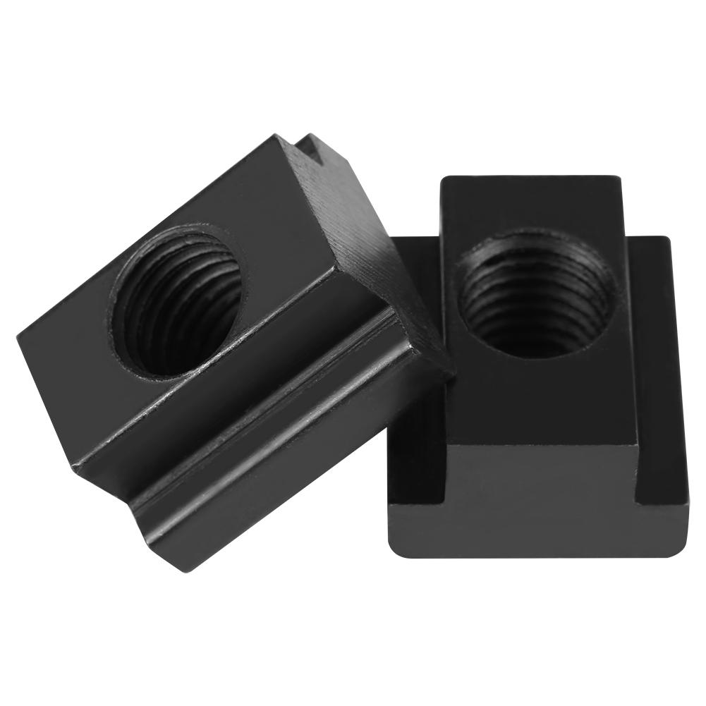 5 Pcs Black Oxide Finish T Slot Nuts M14 Threads Fit Into T Slots In Machine Tool Tables