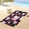 1pc Hello Kitty Beach Towel, Multi-functional Beach Towel for Outdoor Activities Beach Swimming and Travel