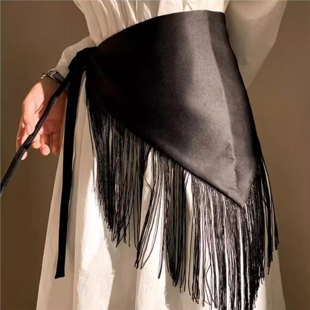 Tassels Waist Belt Wide Belt Dance Belt New Waistband Belt Women
