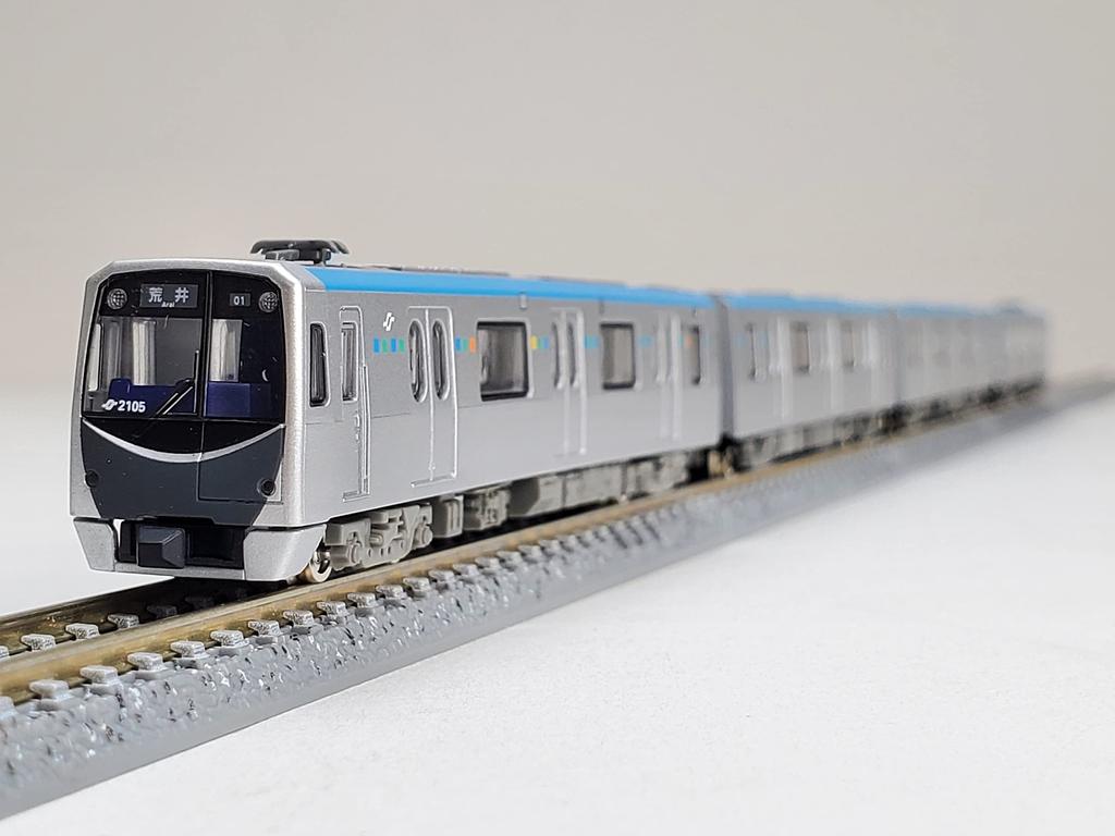 Коллекция линейной подземной железной дороги, транспортное бюро города Сендай, серия 2000, линия Тодзай, серебряный пояс, набор, принадлежности для диорамы, 322139, 4 вагона