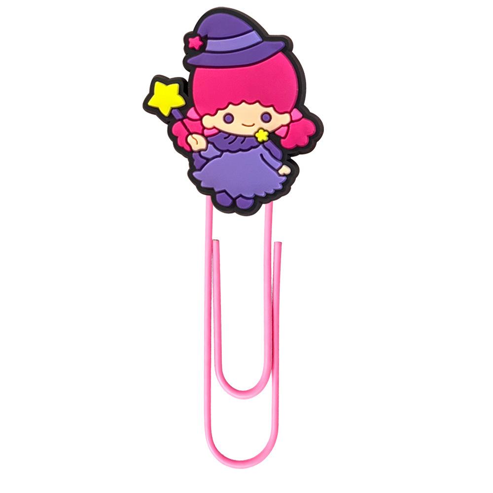 Креативные мультяшные закладки Sanrio и разноцветные скрепки для офиса и DIY