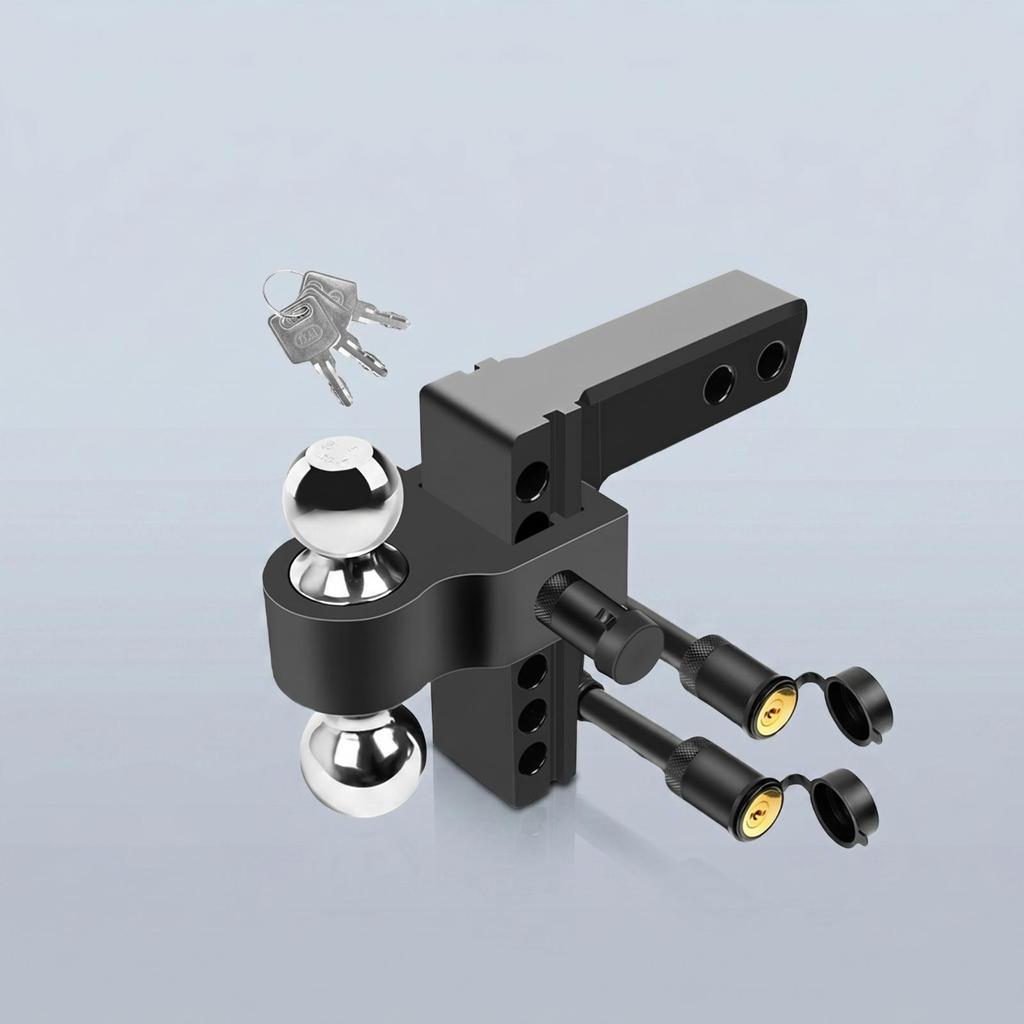 Trailer Arm Coupling with Twincoupler Head Heavy-Duty Vehicle Accessory Security