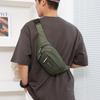 Men Nylon Fanny Waist Packs Unisex Fit Waistpack Mobile Sports Outdoor Running Anti Theft Ultra Thin Invisible Waist Bag