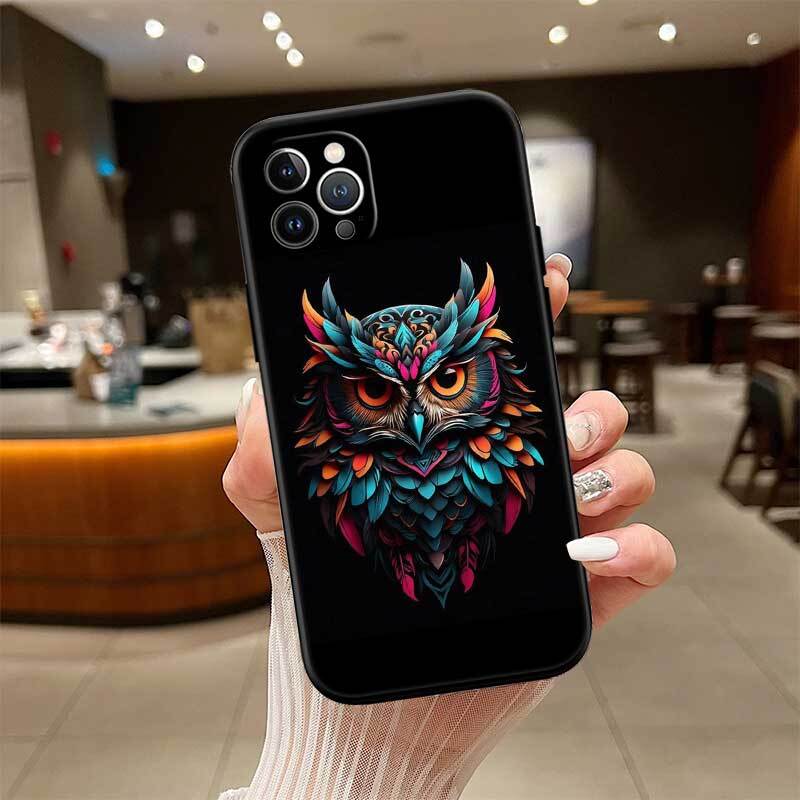 Мультяшный чехол для телефона с совой для Motorola Edge 60 60s 70 G86 G56 G54 E14 G04S G45 G54 G64 X30 X40 X50 S30 S50 Pro Power Tylus