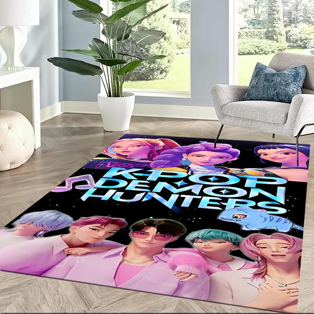 Galactic Huntress Trio Square rugs are a great choice for living rooms, bedrooms, home décor, and as gifts.