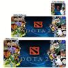 Коврик для мыши с узором логотипа DOTA Большой игровой коврик для мыши Водонепроницаемый коврик для стола Мягкая тканевая поверхность Нескользящая резиновая основа для Аниме Игры
