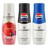 Набор из 3 концентратов Sodastream: Лесные ягоды + Пепси + Пепси Мак Без сахара