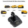 20V Battery Adapter DCA1820 for Dewalt 18V Tools Convert Dewalt 20V Lithium Battery for Dewalt 18V Battery DC9096