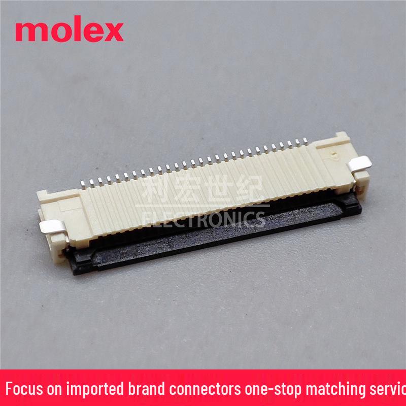 Molex Flip-up FFC/FPC Connector, 0.50mm Pitch, 28-Pin