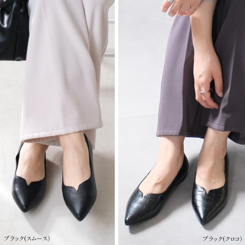 Общие продажи превышают плоские удобные для ходьбы красивые FX2014 серебристые [AmiAmi] 68 264 пары. Туфли-лодочки, V-образный вырез, туфли-лодочки на низком каблуке, туфли-лодочки, каблуки 1,2 см, женские, в,