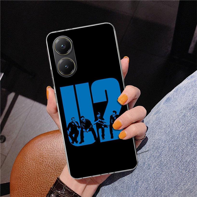 Band U-U2 Rock Phone Case For Xiaomi Poco X7 X6 X5 Pro F7 Ultra Redmi 15C 15 13C 13 12C 12 10 10A 10C 9 9A 9C 9T Cover Poco X7 X