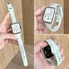 Оригинальный силиконовый ремешок для Apple Watch Band 44 мм 45 46 40 41 38 42 мм Correa Дышащий iwatch series 10 9 8 SE 7 6 Ultra 2 49 мм
