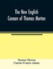 Книга The New English Canaan of Thomas Morton