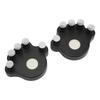 2PCS Piano Finger Exerciser Silicone Hand Grip Trainer Ergonomic Tension Strengthener