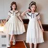 Summer 2025 Girls' Breathable Princess Dress - Trendy and Fashionable Children's Skirt