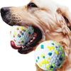 2 Pcs Rubber Dog Balls Resistant Teeth Training Latex Dog Ball Durable Dog Toy Ball