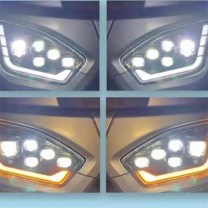 Светодиодная лазерная сборка фары H5 Foton EST - Оригинальная модификация с 5 линзами