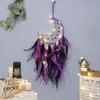 Bohemian Hand-woven Moon Dream Catcher Tapestry  European Style Pendant  Creative Home Gifts
