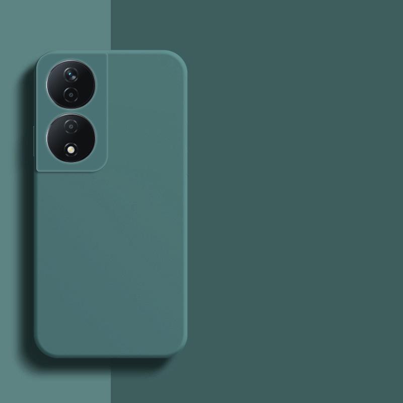 Для Honor 90 Смарт-кейс Honor 90 Смарт-чехол Мягкий Жидкий Силиконовый Бампер Щит Защитные Задние Чехлы для Телефона Honor 90 Lite Funda