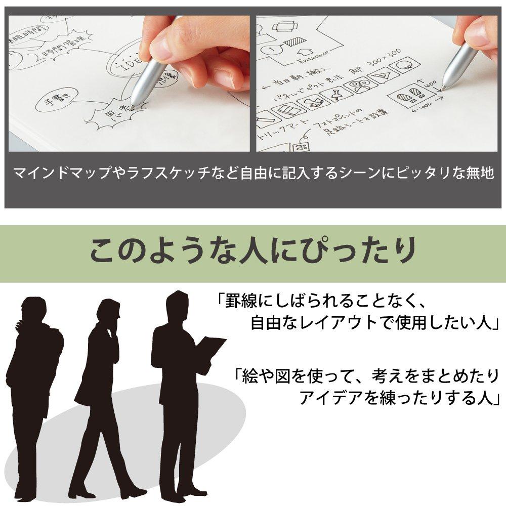 KOKUYO Campus Adult Campus 80 Notebook, Series, Plain, A5, sheets, No-108W-M