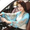 Summer New Chiffon Printed Sunscreen Shawl Outdoor Cycling UV Protective Sleeve Cover
