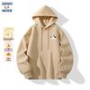 GENIOLAMODE Men's Fleece Lined Hooded Sweatshirt