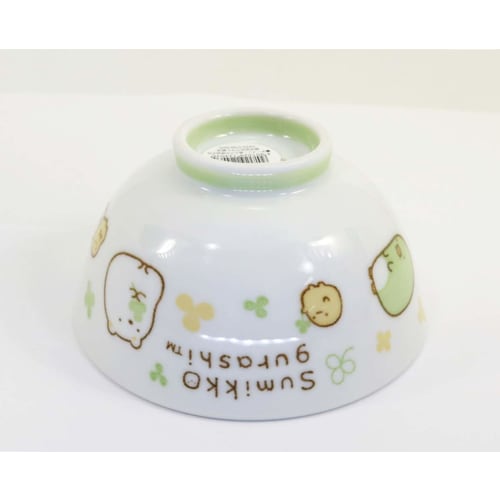 Asahi Koyo Sumikko Gurashi Rice Bowl, White, Diameter 11.2cm X Height 5.9cm, Rice Resistant, Dishwasher and Microwave Safe, Made In Japan