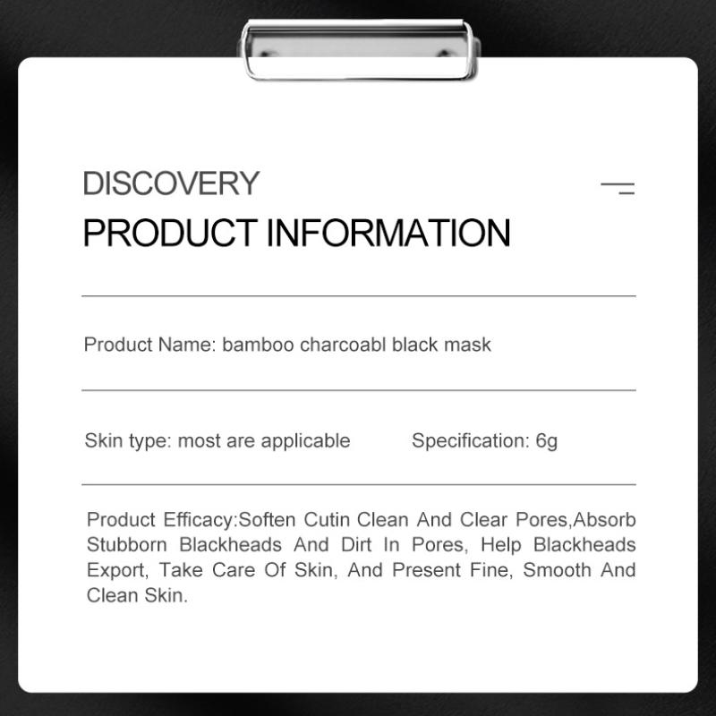 Nose Patch SADOER Bamboo Charcoal Blackhead Nasal Mask Sticker T-zone Care