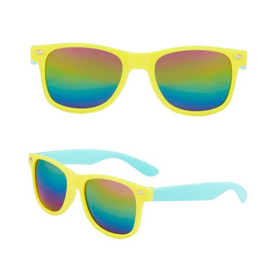 Детские солнцезащитные очки унисекс с градиентными цветными линзами, анти-УФ-защита от солнечного света, защита глаз, ясное зрение, реквизит для фотосессии, детские очки для открытого бассейна
