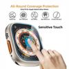 Закаленное Стекло Для Apple Watch Ultra 2 49мм Защитная Пленка от Царапин для iWatch Ultra Быстрая установка Защитная Пленка